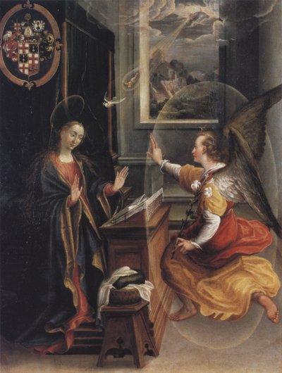 The Annunciation by Kaspar Memberger